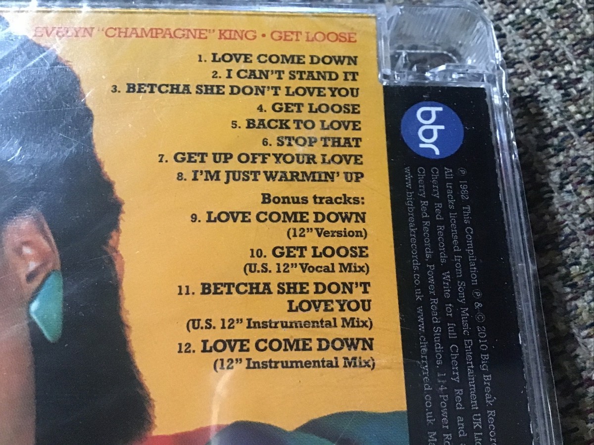 EVELYN KING GET LOOSE 1982 CD BRAND NEW BBR PRINT 12TRX OOP | eBay