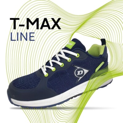 DUNLOP Sicherheitsschuhe T-MAX blau S1P leicht bequem Arbeitsschuhe