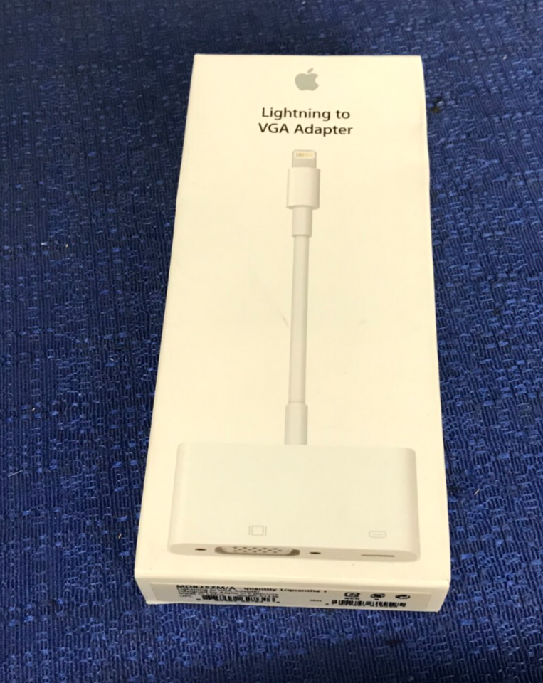 APPLE Lightning - VGAアダプタ MD825ZM/A ヨドバシ.com - アップル Apple Lightning VGAアダプタ [MD825ZM