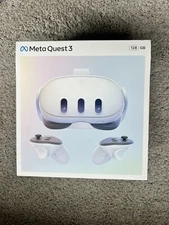 Meta Quest 3 All-in-One VR Headset - White. Brand New 128 gb