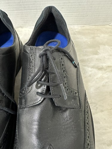 ECCO Men's S Lite Hybrid Brogue Wingtip Dress Shoes Black EU 46 Size 12 US - Picture 16 of 18