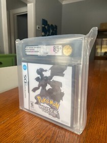 Pokemon White Factory Sealed Nintendo DS Graded VGA 85+ NM+ Free US Shipping