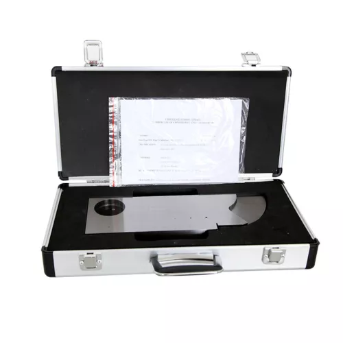 NDT Testing Ultrasonic Calibration Block IIW Type 2 Metric Type 1018 Steel