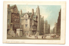 Edinburgh: John Knox's House & Canongate : Royal Mile:Thomas Nelson origin.