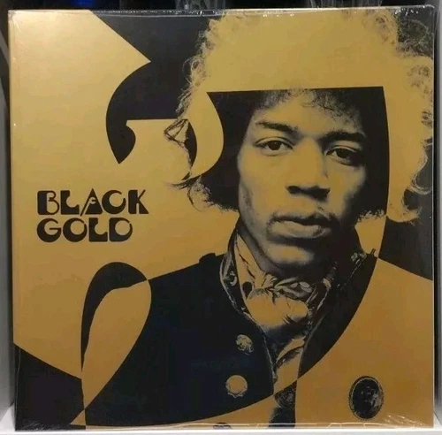 RARE! Tom Caruana Black Gold SPLIT Vinyl 2LP Wu Tang Clan x Jimi Hendrix Mashup