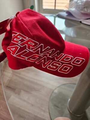 Ferrari - Formule 1 - Fernando Alonso - Casquette de