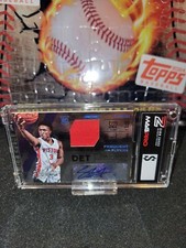 2015 Panini Absolute Freshman Flyer Jersey /149 Stanley Johnson Rookie Auto RC