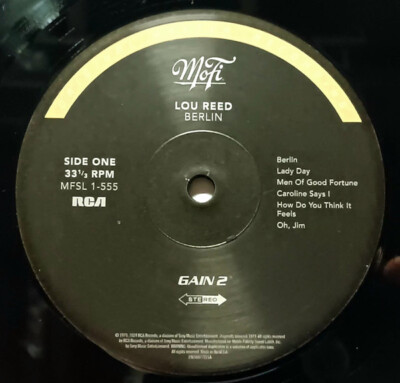 ◾️高音質️USオリジナル盤■LOU REED / ルーリード■Berlin / Amazon.com: Berlin: CDs & Vinyl