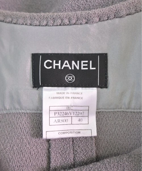 CHANEL P32246V12297 Giacca 40 Grigio Donna