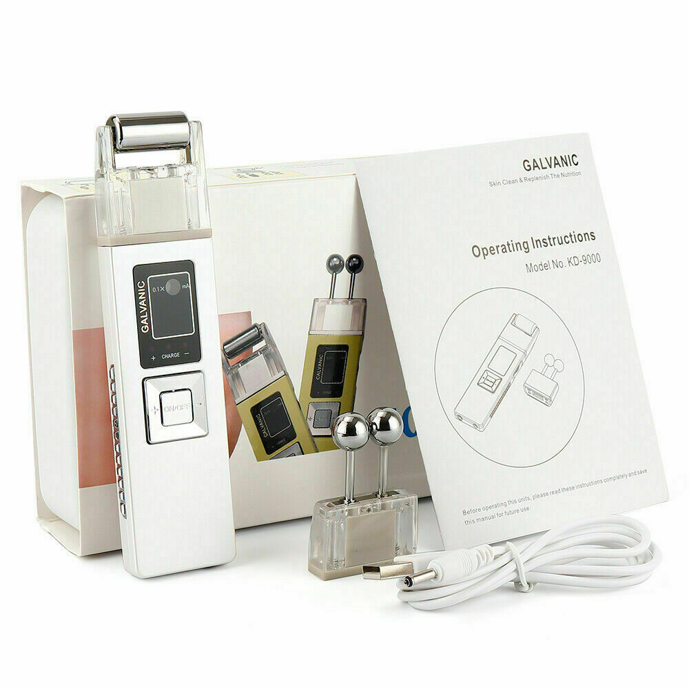 Facial Galvanic Microcurrent Ion Skin Firming Lift Massager