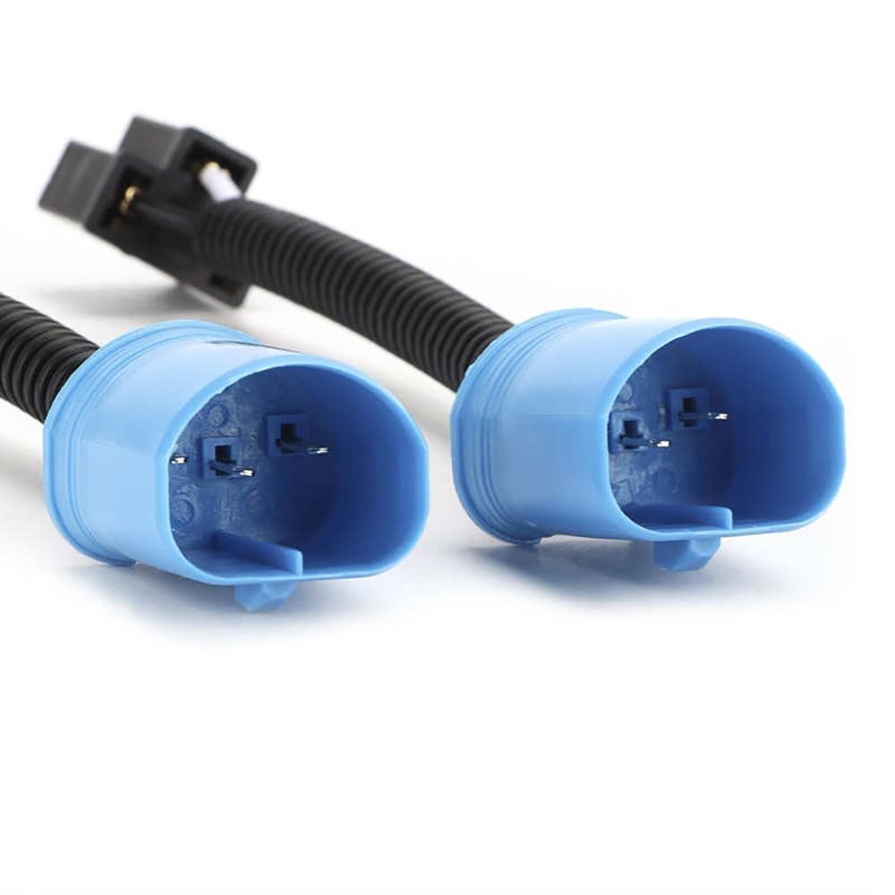 2pcs Durable Fog Lights Connector Universal Headlights Wiring Harness