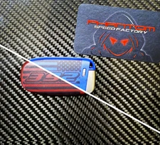 Custom American Flag 392 Red or Blue Key Fob Shell for Challenger Charger 300