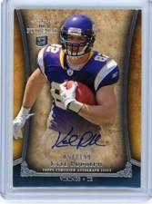 2011 Topps Five Star Football Rookie Auto #FSFA-KR Kyle Rudolph #057/199