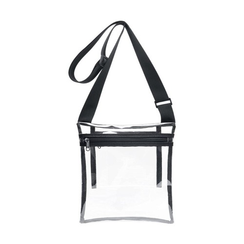 Crossbody Transparent Stadium Bag PVC Single-shoulder Handbag Clear Bag Travel - Picture 13 of 13