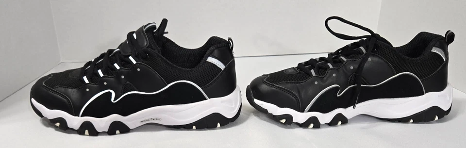 Zapatillas deportivas Pierre Cardin para mujer blancas y negras talla 39 usadas en excelente estado/8,5-9 EE. UU. Foto 3 de 4