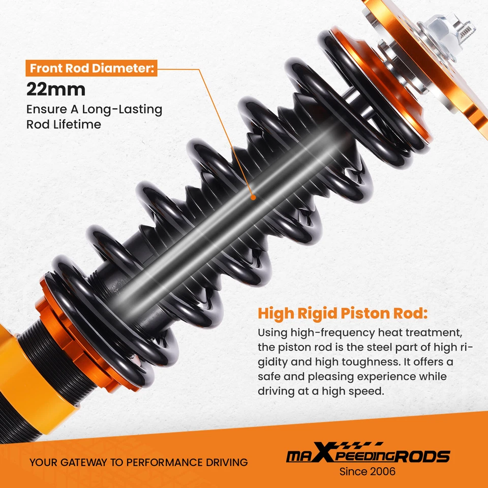 MaXpeedingrods COILOVER STRUT SUSPENSION KIT FOR Chevrolet Impala 2000 - 2011 — 第 3/4 张图片