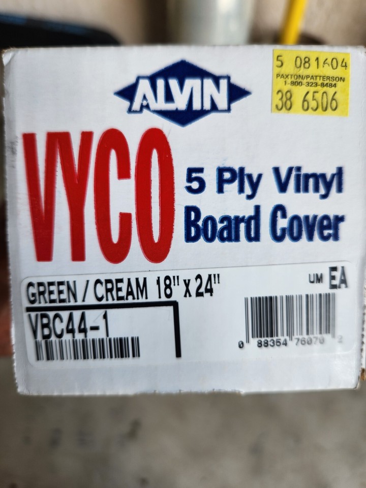 Housse De Protection Alvin Vyco VBC44-1 Pour Plan/dessin Vinyle - Format 18" X 24", 5 Plis