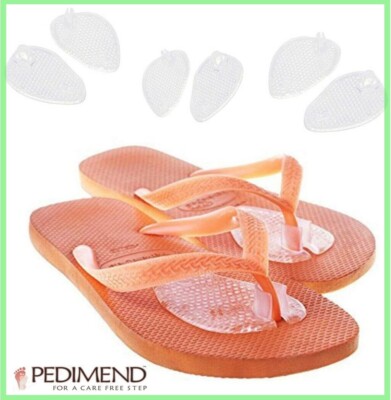 PEDIMEND  Vorderfuß & Zehenschutz Silikon Gel Pad Sandale & Flip Flop 1 PAAR UK