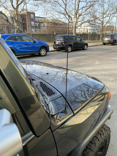 21" Black Stainless Antenna Mast Radio AM/FM for TOYOTA FJ CRUISER 2007-2015 New - Bild 3 von 6