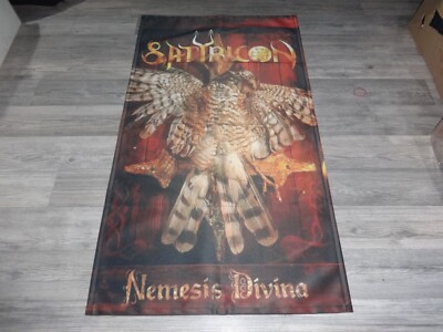 Satyricon Flag Flagge Poster Black Metal Marduk Carpathian Forest Behemoth Kly