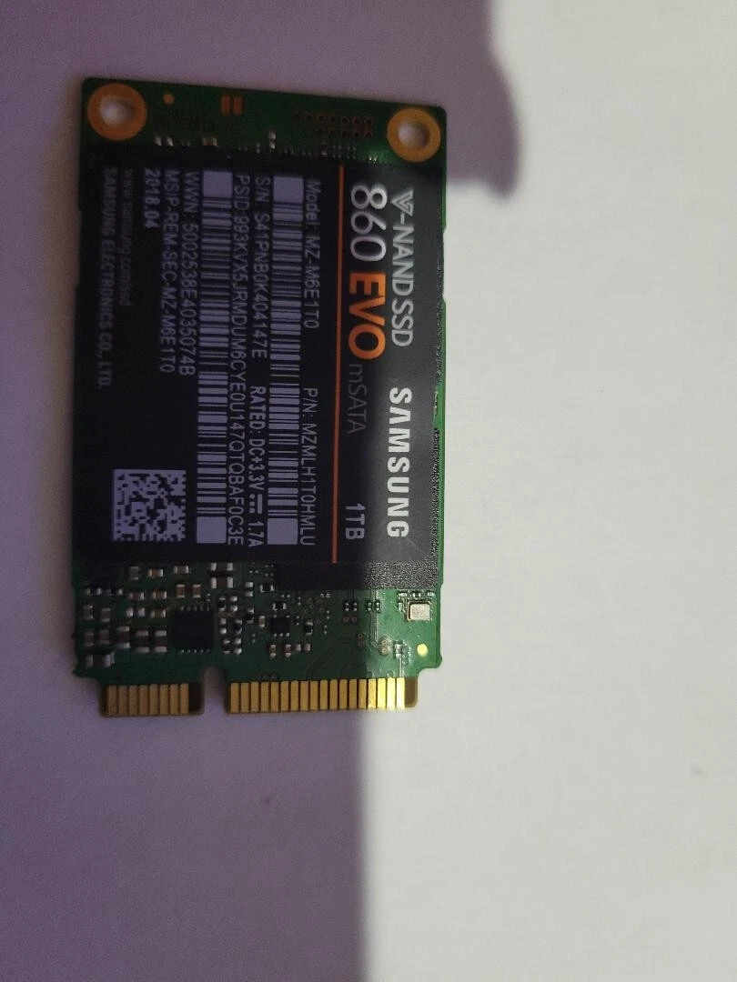 Samsung 1TB mSATA Solid State Drives for sale | eBay