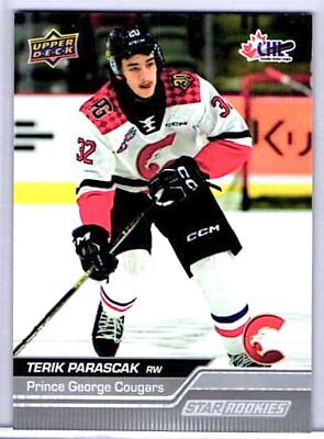 Terik Parascak 2023-24 Upper Deck CHL Star Rookies #361 RC Washington Capitals
