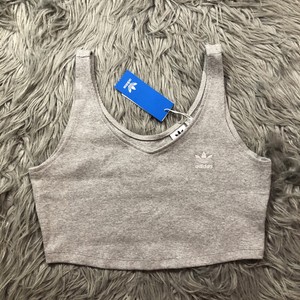 adidas sc cropped tank