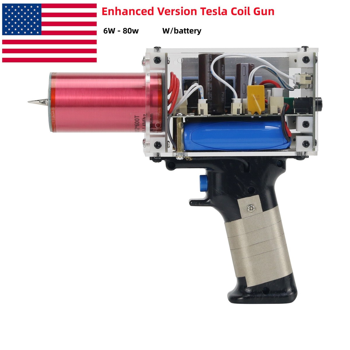 3rd Gen Plus Enhanced Version Tesla Coil Gun Magnetic Energy 