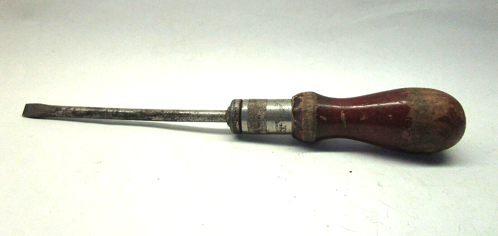 Antique Millers Falls No. 63 Ratcheting Flathead Flat Head Screwdriver