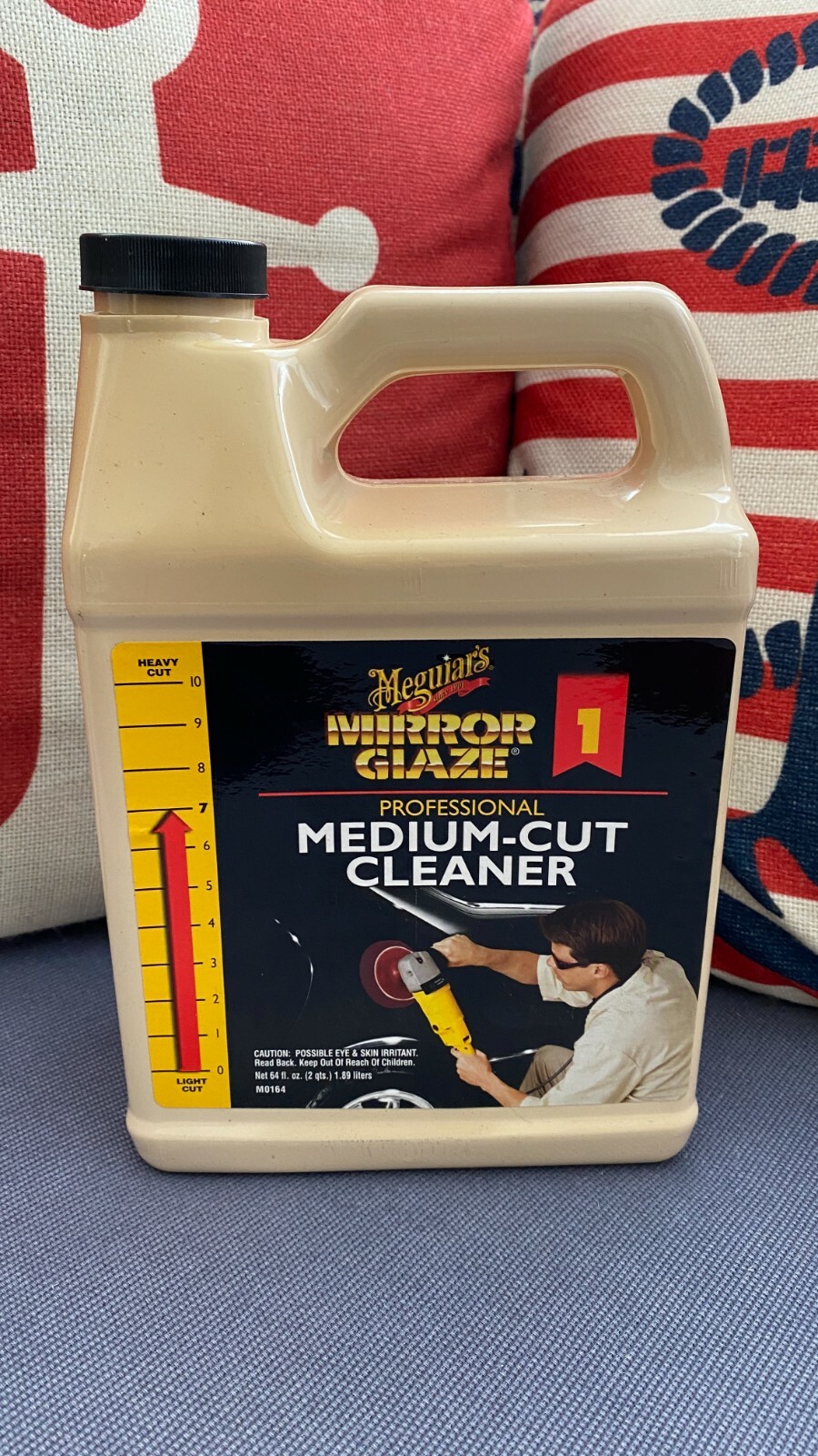 Meguiar's # M1 MEDIUM CUT Compound Mirror Glaze M0164 Professional Series 64oz.