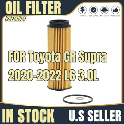 Engine Oil Filter For Toyota GR Supra 2020-2022 L6 3.0L