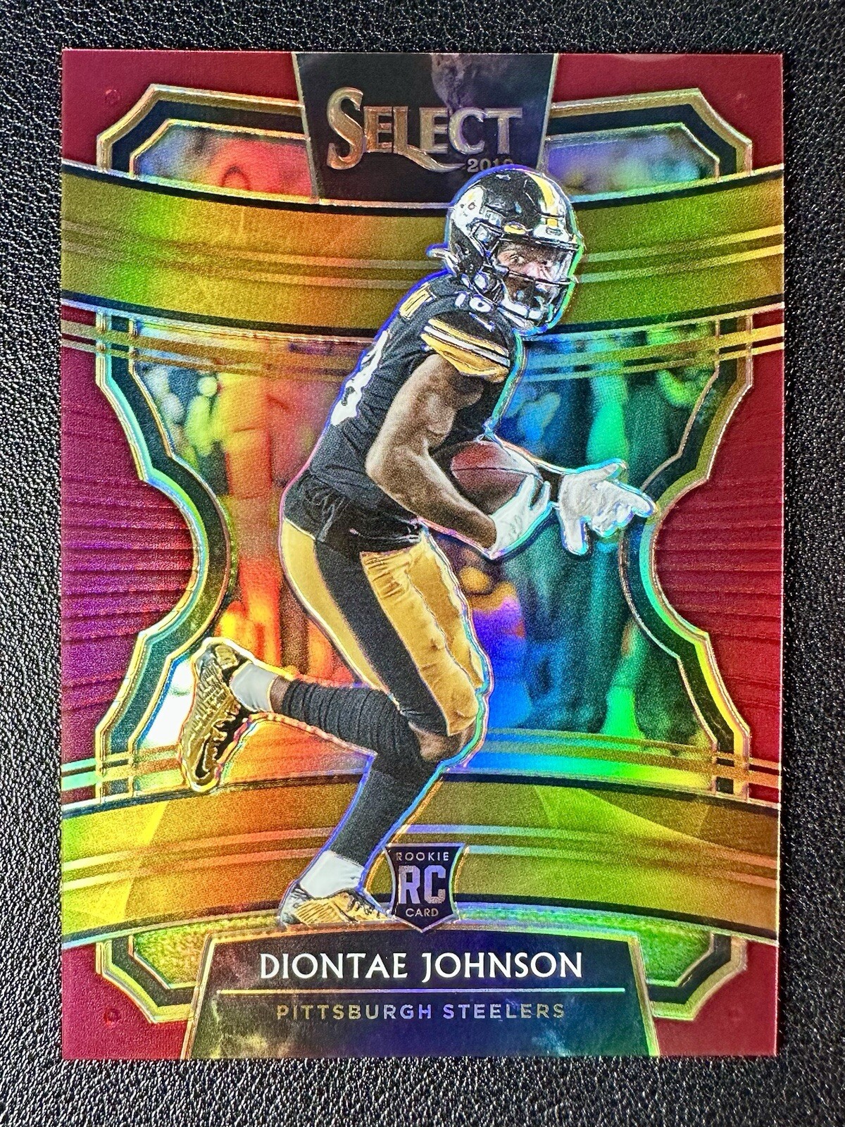 2019 Panini Select Diontae Johnson Maroon Prizm Rookie RC #31 002/149 Steelers