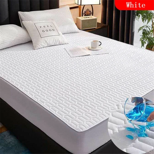 Colcha Impermeable Acolchada Funda Colchón Protección Cama Sábana Bajera 2026- - Imagen 19 de 23