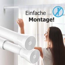 Asta per tenda estraibile per bloccaggio asta di bloccaggio asta telescopica senza foratura