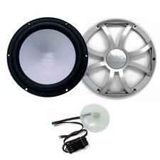 Wet Sounds REVO 10 Subwoofer Black 4-Ohm with RGB LED Grill