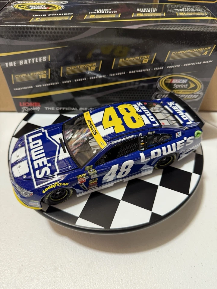 Jimmie Johnson #48 Lowe’s Chase For The Cup 2014 1/24 Nascar Diecast Foto 2 de 4
