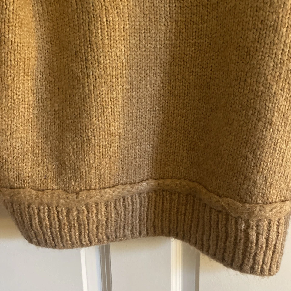 Topshop Mock Neck Long Sleeve Wool Blend Oversized Sweater in size M (US 6-8) - Image 3 of 4