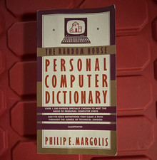 Random House Personal Computer Dictionary 1st Ed Paperback 1991 Margolis ISBN