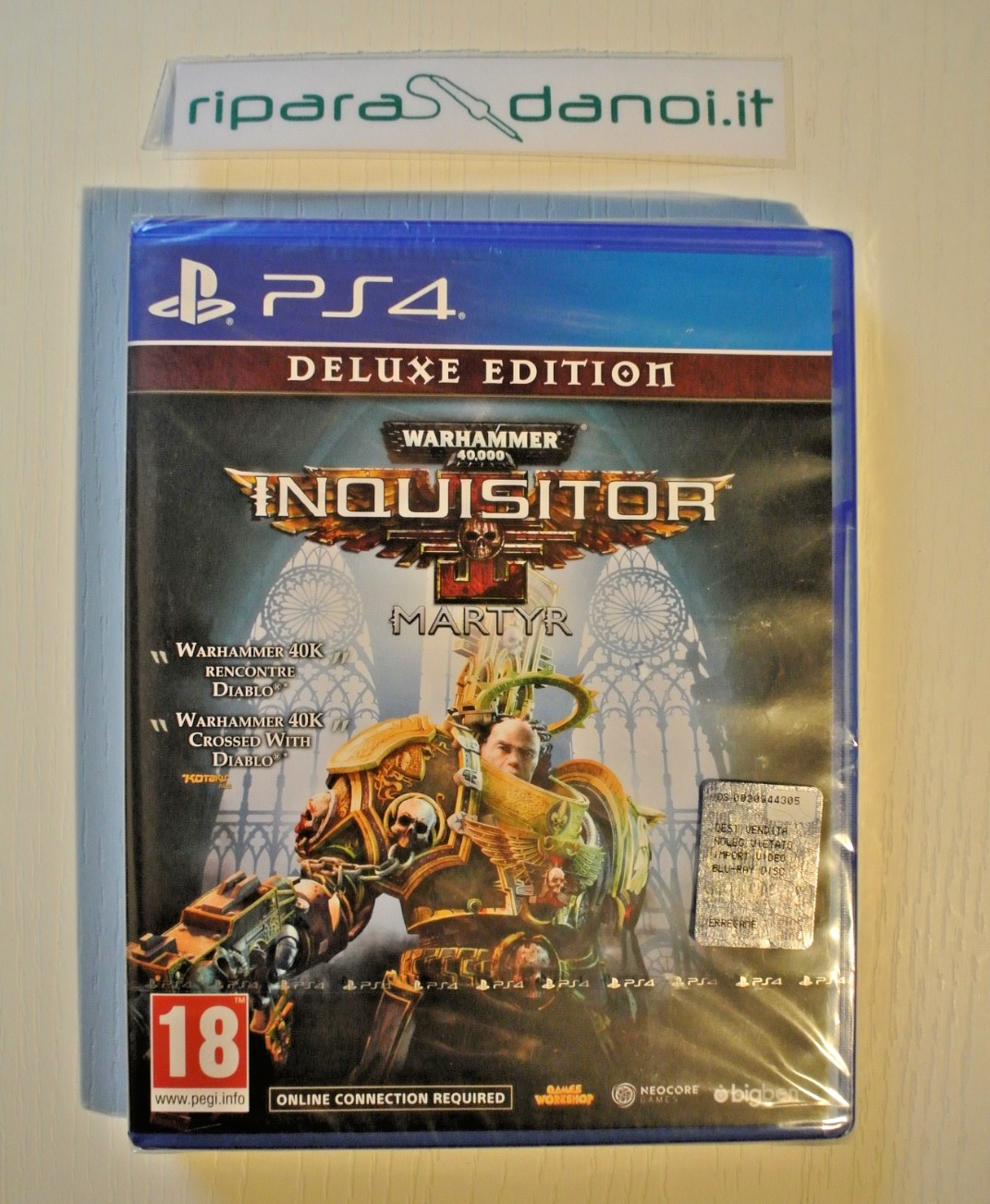PS4 - Warhammer 40000 Inquisitors Martyr Deluxe Edition