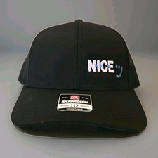 Richardson 112 Adjustable Snapback Mesh Back Trucker Hat Embroided Logo Nice :