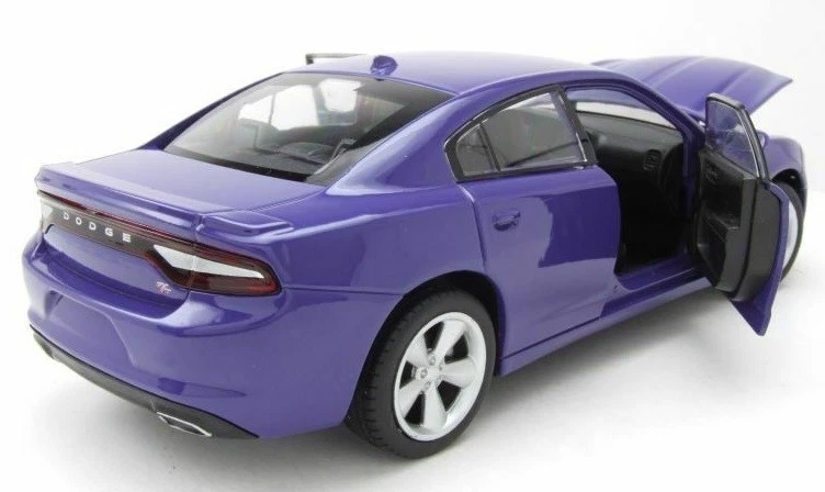 WELLY, Caricabatterie DODGE R/T 2016 viola, 1/24, WEL24079WB - Immagine 3 di 4
