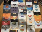 50! Huge Names! Vinyl LOT 45 RPM Records. Elvis, Cash, Lennon, Etc