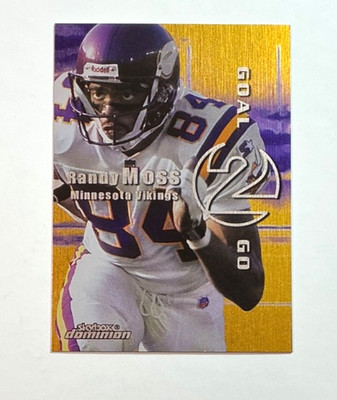 1999 Skybox Dominion - Goal 2 Go Jerry Rice, Randy Moss #3 GTG Plus