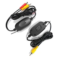 Camecho NEW 2.4G Wireless Color Video Transmitter and Receiver for The Vehicle 