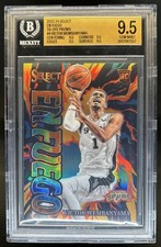 2023-24 Panini Select Victor Wembanyama En Fuego Tie Dye Prizm RC #/25 BGS 9.5