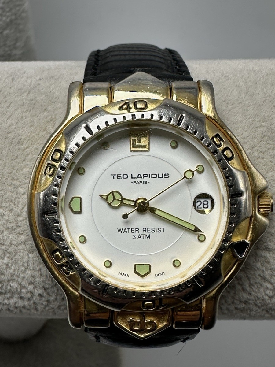 Ted Lapidus Paris New Battery‎ Watch 35MM 7.5\