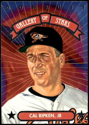 1992 Triple Play #GS-11 Cal Ripken, Jr. Gallery of Stars E1