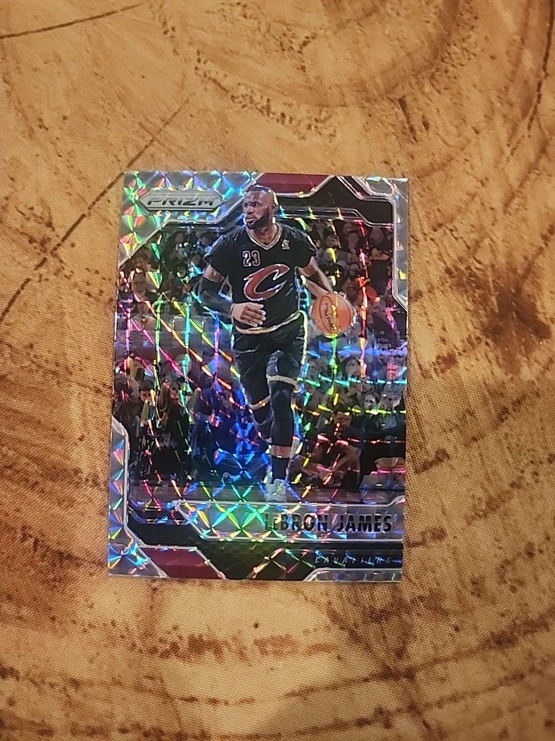 2016-17 PANINI PRIZM MOSAIC PRIZM LEBRON JAMES