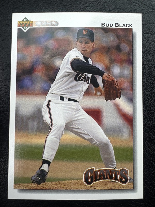 1992 Upper Deck - Bud Black #697