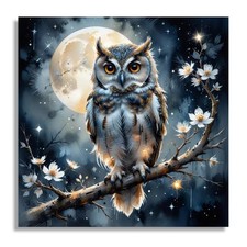 Diamond Painting Kits for Adults, Owl 5D Diamond Art Kits, Full Drill DIY Crafts